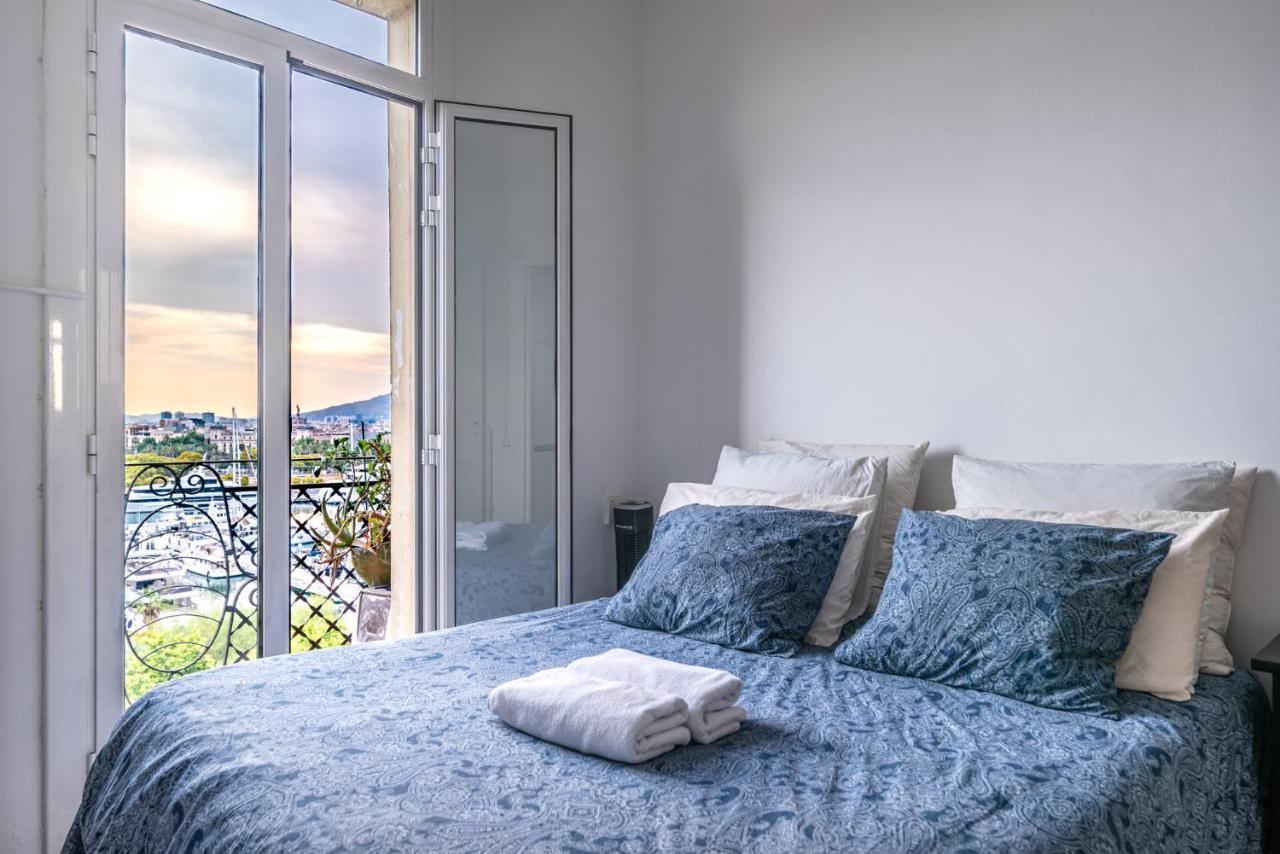 Superb Cute Flat Barcelona Bests View On The Sea For Couple Exterior foto