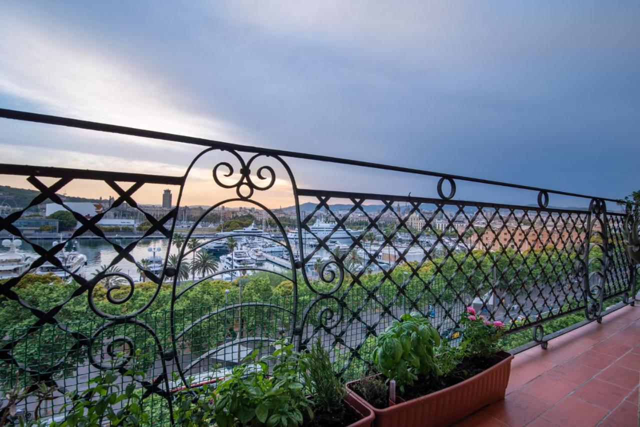 Superb Cute Flat Barcelona Bests View On The Sea For Couple Exterior foto